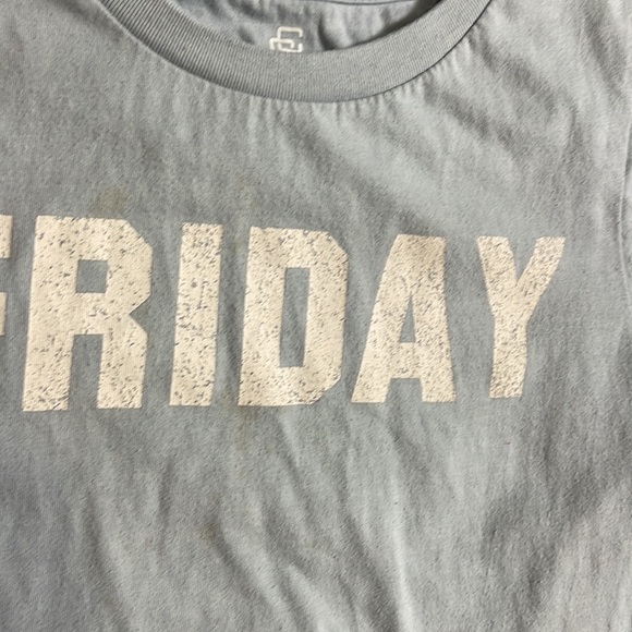 Fun Friday Blue and White Top - Picture 2 of 6